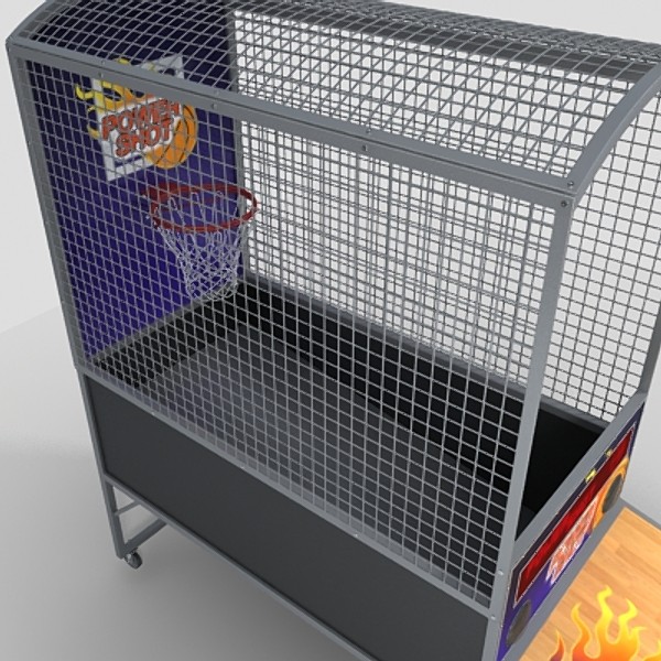 maya arcade basketball - arcade basketball by monkeyodoom